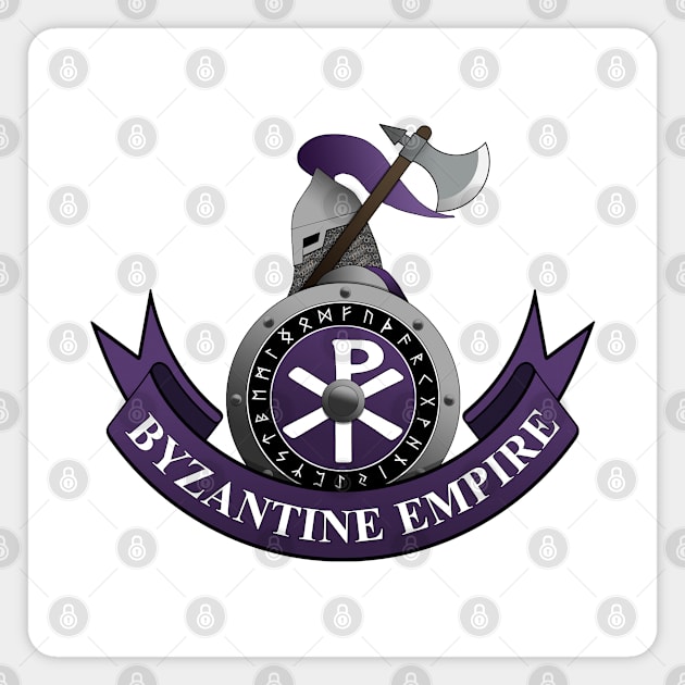 Byzantine Empire Varangian Guard Magnet by AgemaApparel